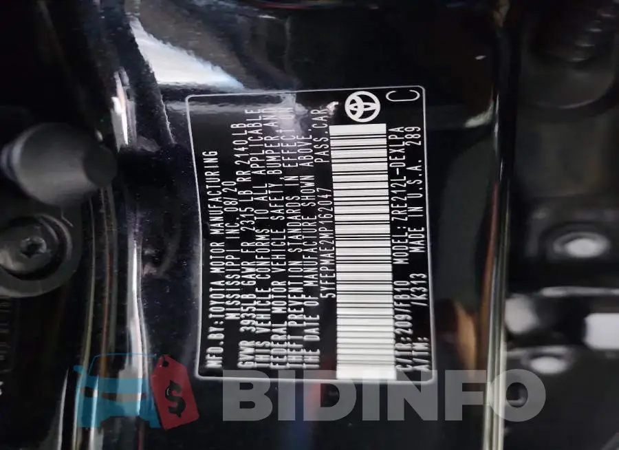 5YFEPMAE2MP162047 Photo# 12