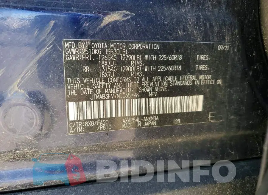 JTMAB3FV7MD065798 Photo# 13
