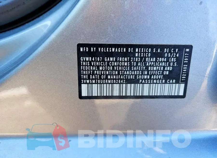 3VW5M7BU0RM092642 Photo# 12