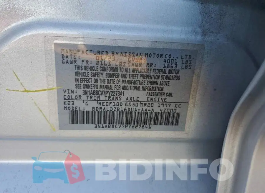 3N1AB8CV7PY227841 Photo# 13