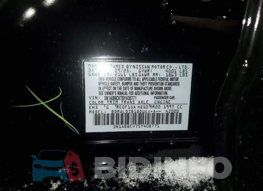 3N1AB8CV7SY408771 Photo# 12