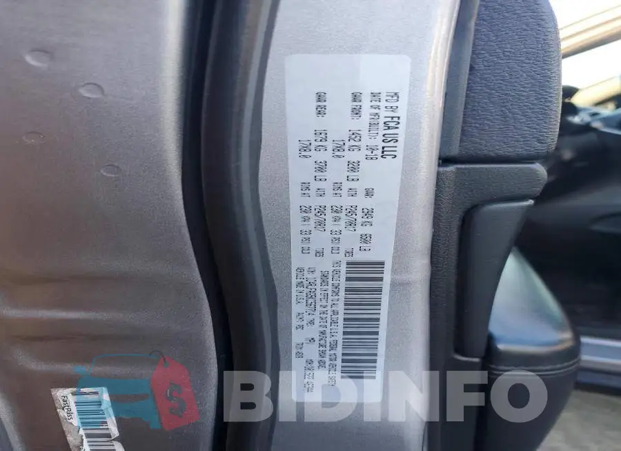 1C4RJFAG5KC567714 Photo# 14