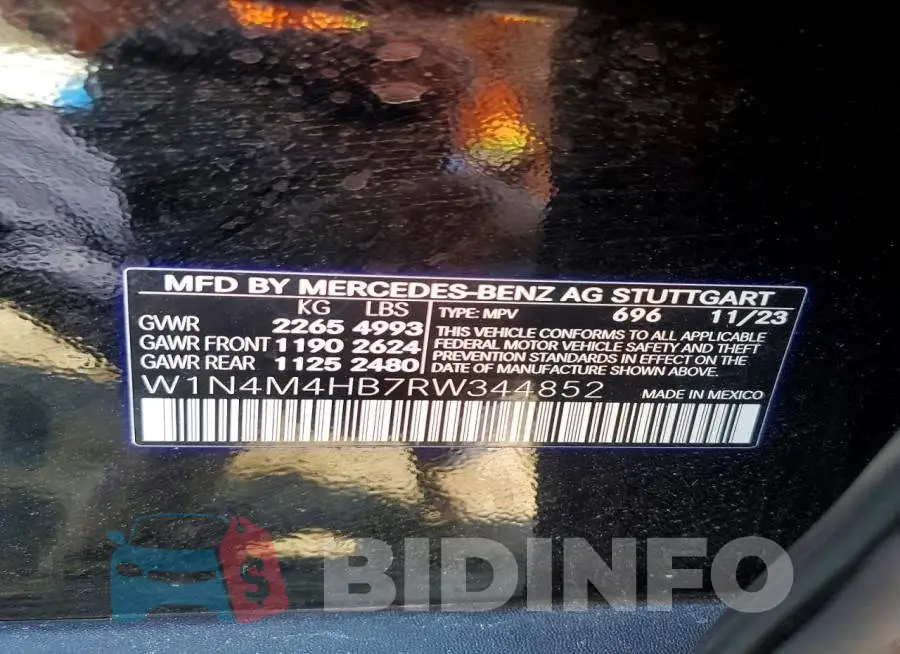 W1N4M4HB7RW344852 Photo# 13