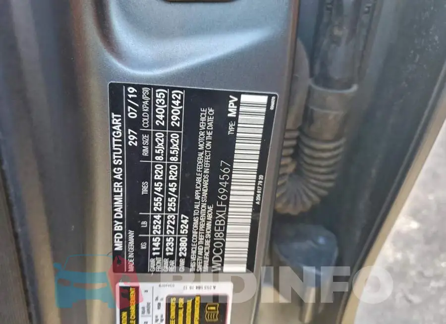 WDC0J8EBXLF694567 Photo# 14