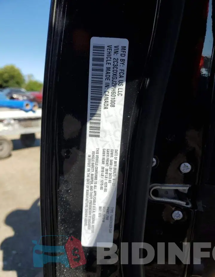 2C3CDXGJ2PH601008 Photo# 13
