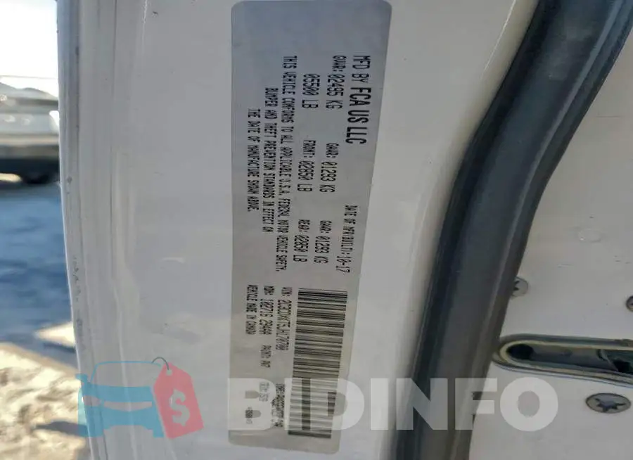 2C3CDXKT5JH170700 Photo# 13