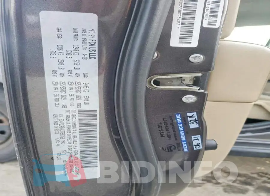 3C4PDCAB4KT758353 Photo# 13