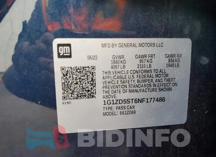 1G1ZD5ST6NF177486 Photo# 12