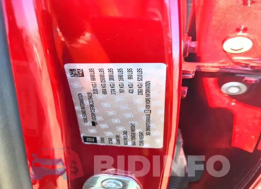1GCRYCEF8KZ279419 Photo# 12
