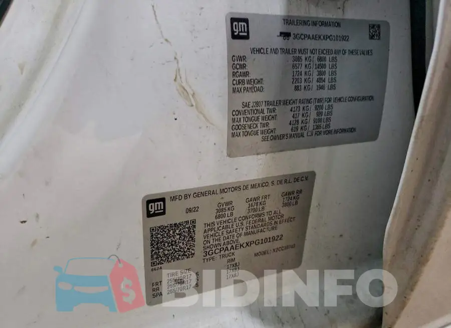 3GCPAAEKXPG101922 Photo# 12