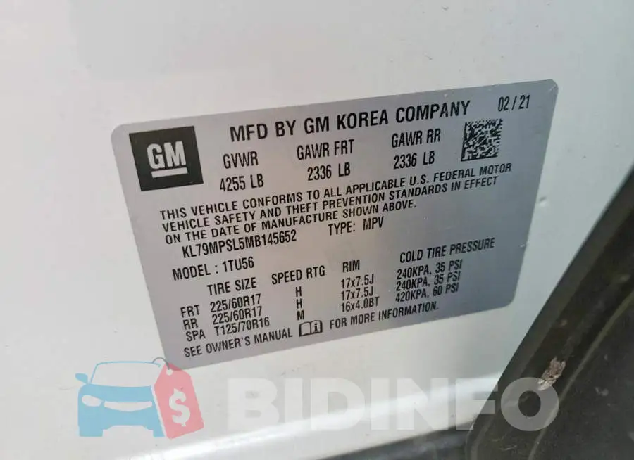 KL79MPSL5MB145652 Photo# 12
