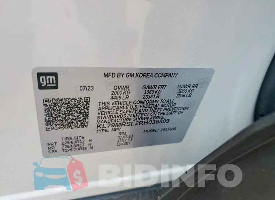 KL79MRSL2RB036309 Photo# 13