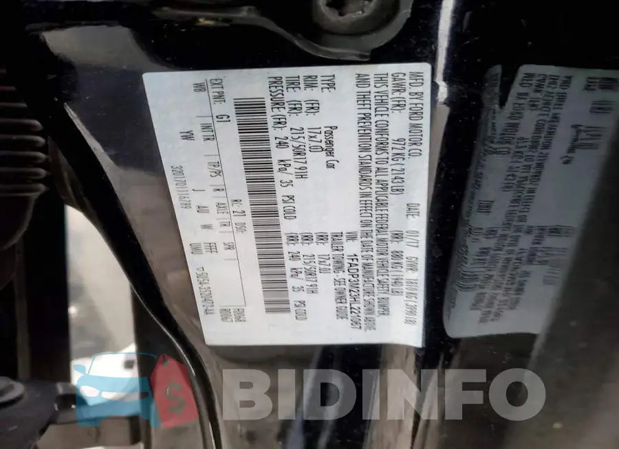 1FADP3M23HL221067 Photo# 14