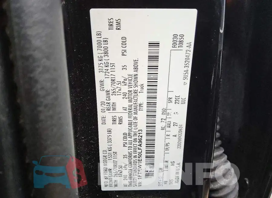 1FTEW1E50LFA96213 Photo# 12