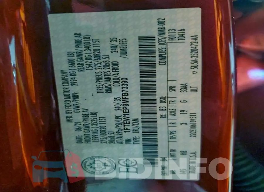 1FTEW1EP9MFB73390 Photo# 13