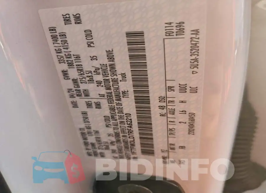 1FTFW3LD7RFA62210 Photo# 12