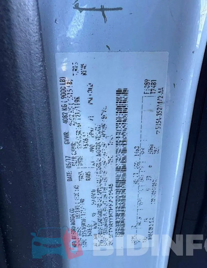 1FTYR1YM7HKA91645 Photo# 11