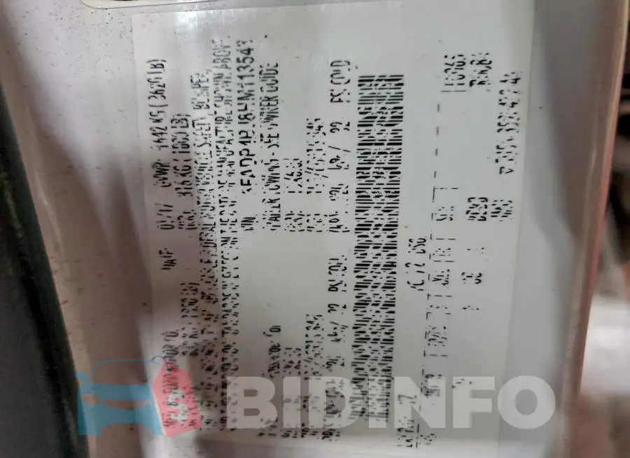3FADP4BJ8HM113543 Photo# 13