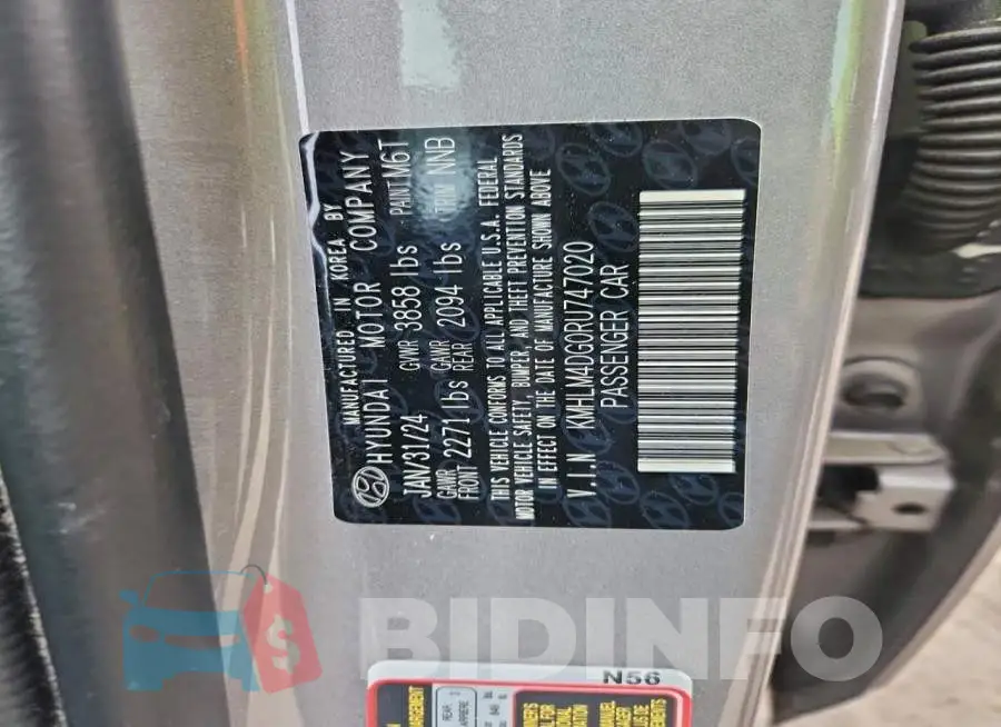 KMHLM4DG0RU747020 Photo# 13