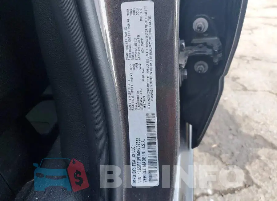 1C6SRFU91MN707862 Photo# 12