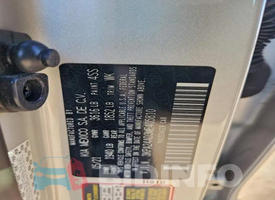 3KPA24AD3ME405810 Photo# 12