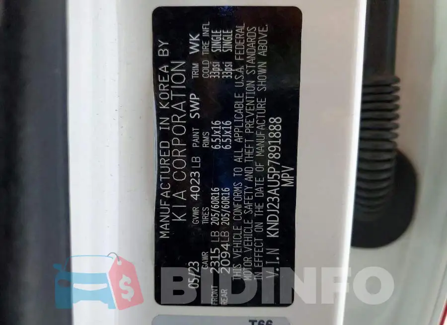 KNDJ23AU5P7891888 Photo# 8
