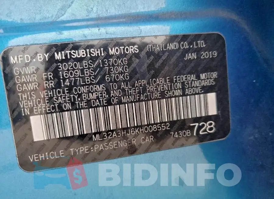 ML32A3HJ6KH008552 Photo# 13