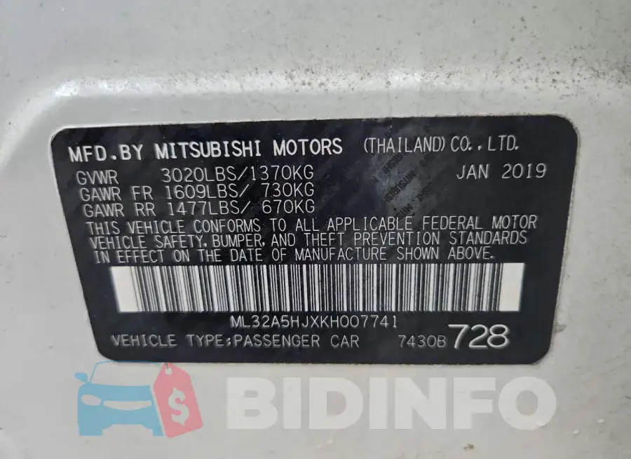 ML32A5HJXKH007741 Photo# 12