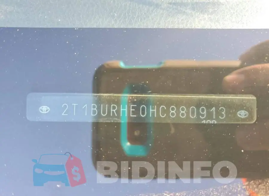 2T1BURHE0HC880913 Photo# 13
