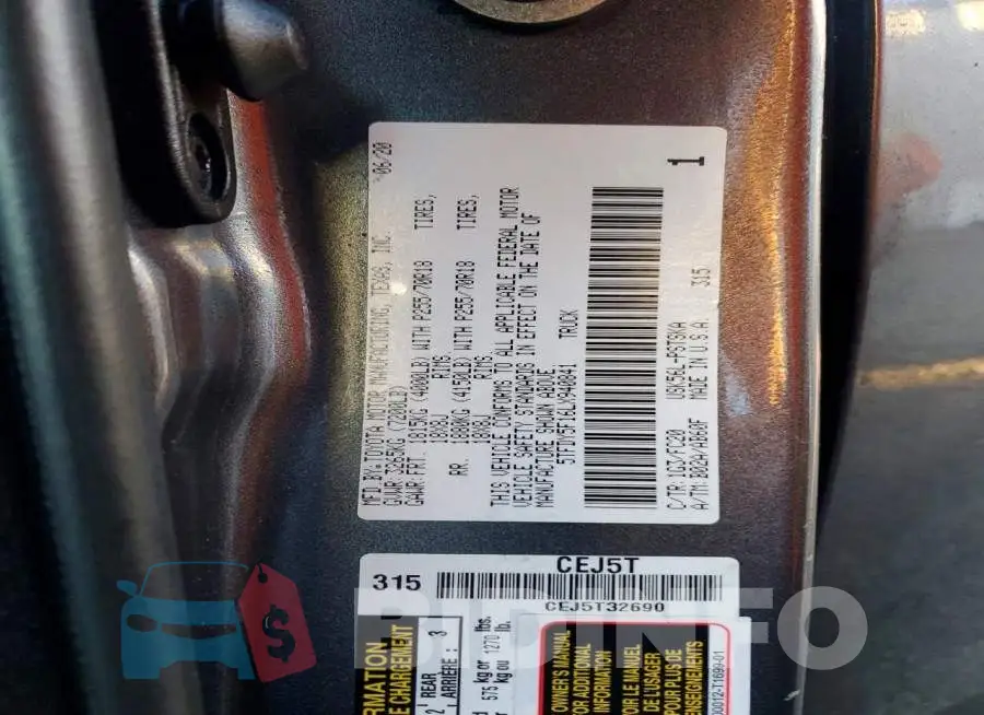 5TFDY5F16LX940841 Photo# 12