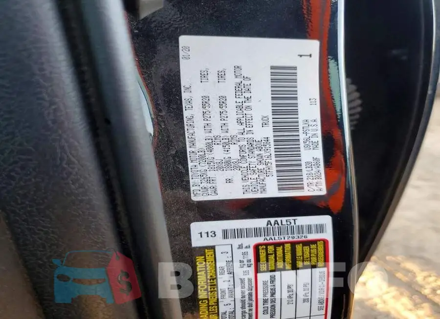 5TFHY5F16LX915844 Photo# 12