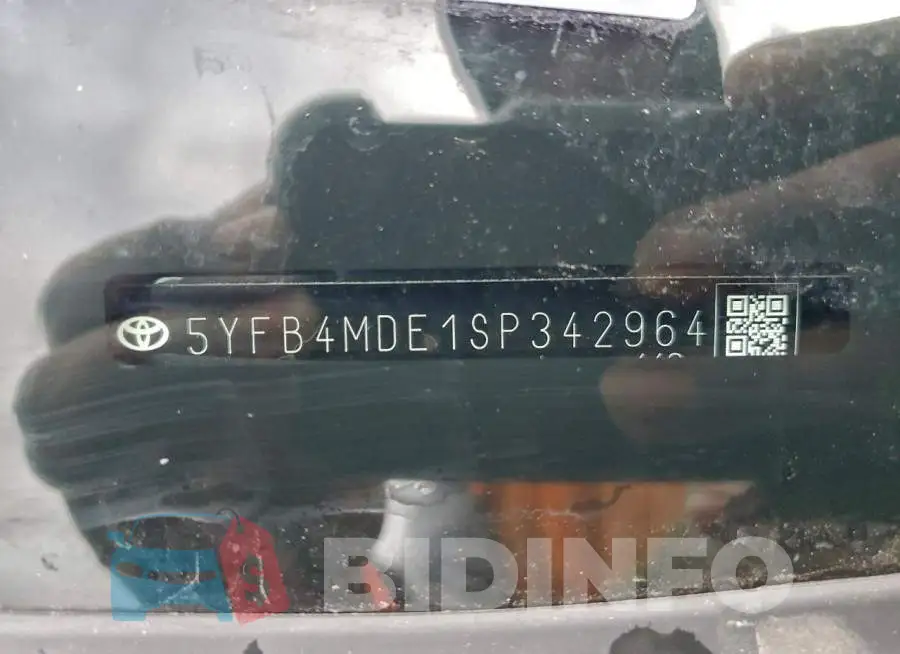 5YFB4MDE1SP342964 Photo# 12