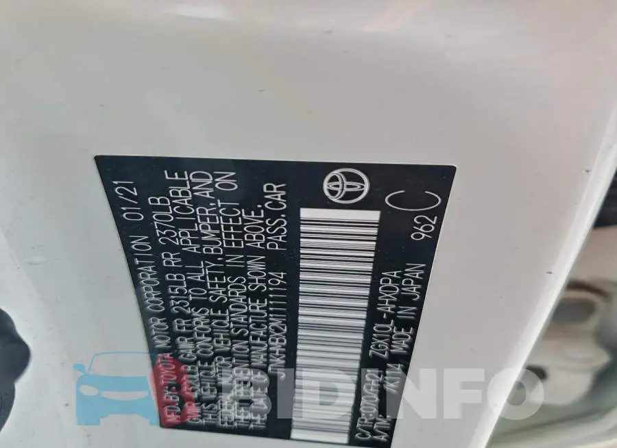 JTNKHMBX2M1111194 Photo# 12