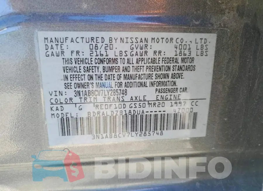 3N1AB8CV7LY285748 Photo# 12