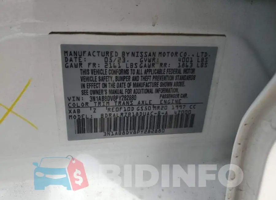 3N1AB8DV8PY282880 Photo# 12