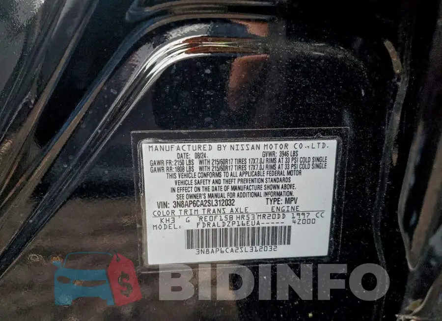 3N8AP6CA2SL312032 Photo# 13