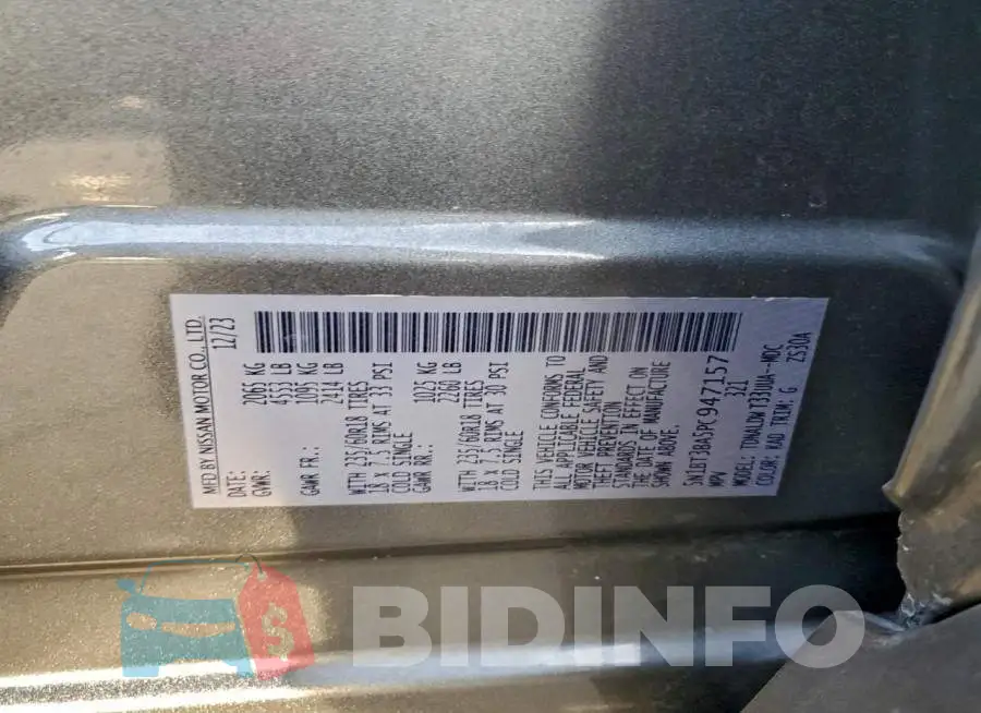 5N1BT3BA5PC947157 Photo# 13