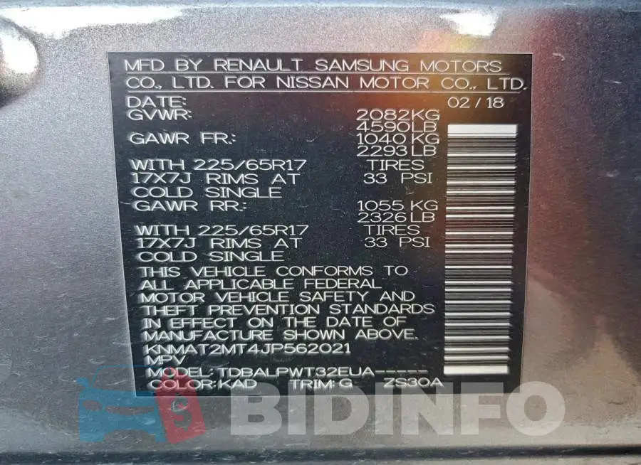 KNMAT2MT4JP562021 Photo# 13