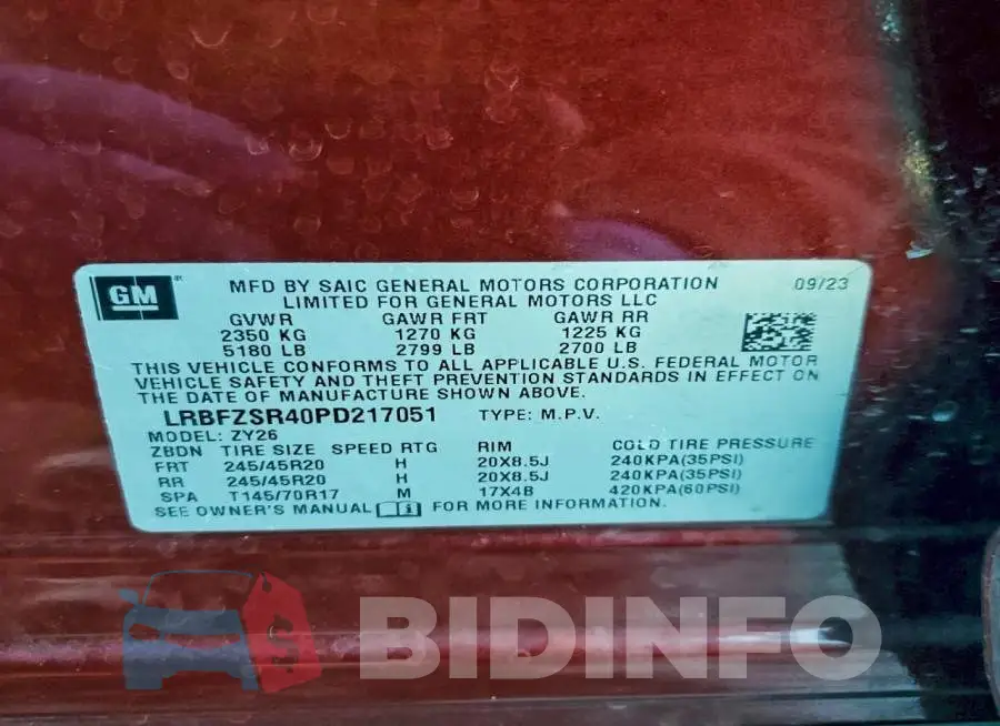LRBFZSR40PD217051 Photo# 13