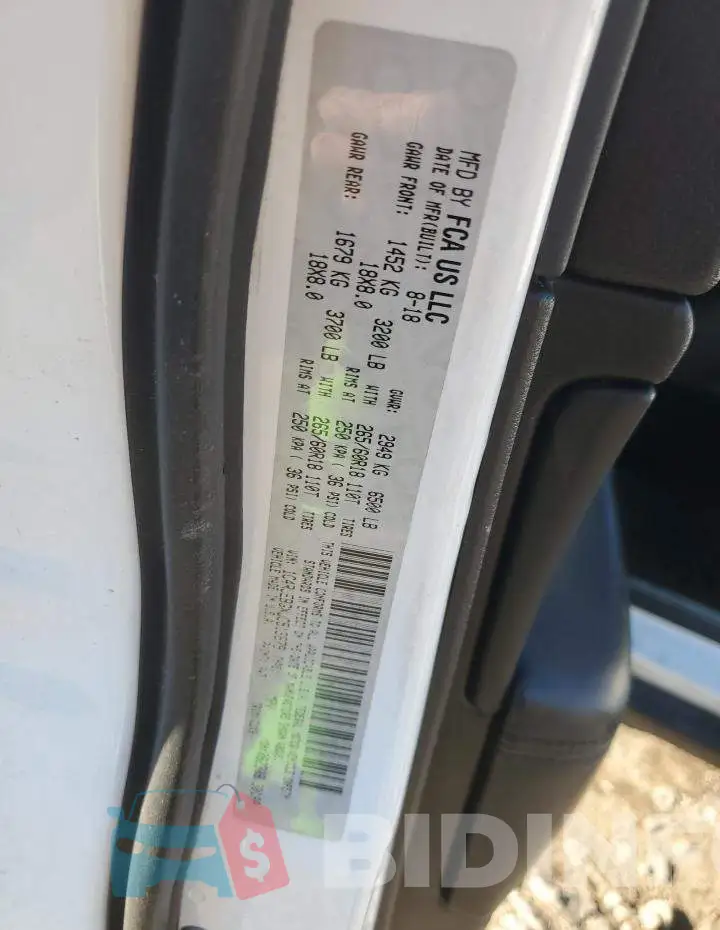 1C4RJEBGXJC513879 Photo# 13