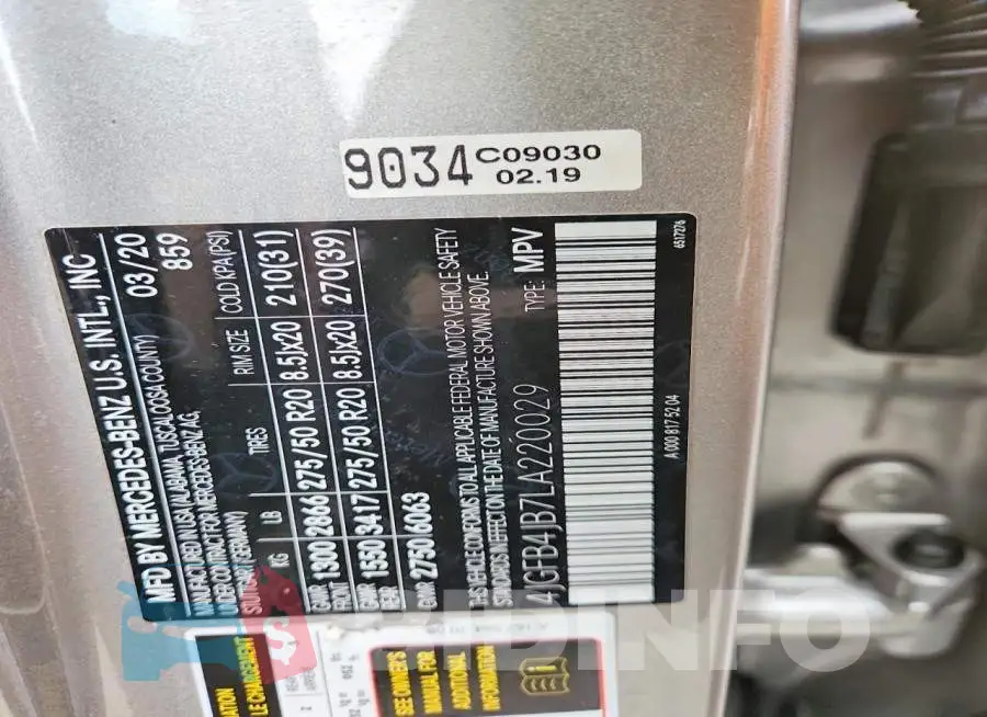 4JGFB4JB7LA220029 Photo# 13