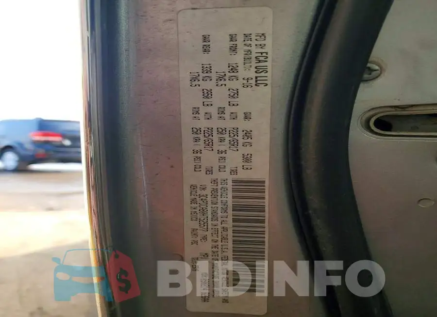 3C4PDCAB0HT525577 Photo# 13