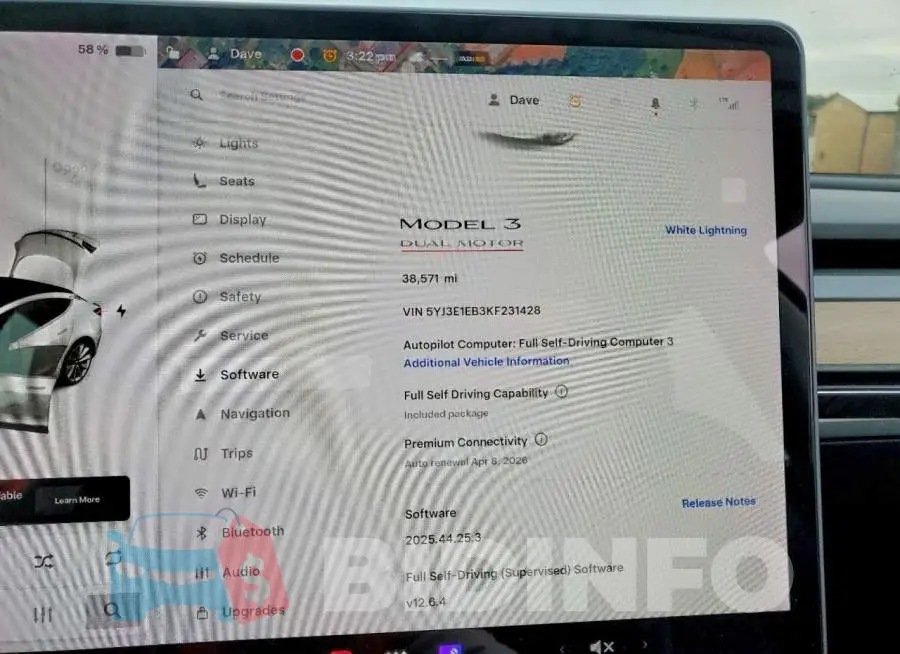 5YJ3E1EB3KF231428 Photo# 9