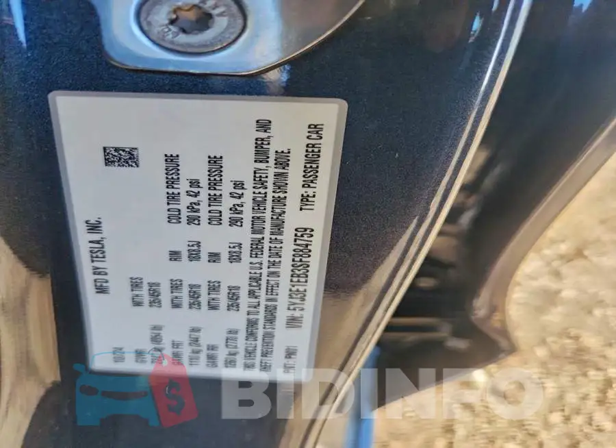 5YJ3E1EB3SF884759 Photo# 12