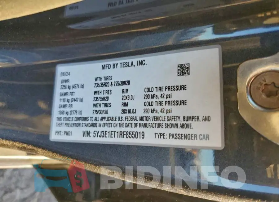 5YJ3E1ET1RF855019 Photo# 13