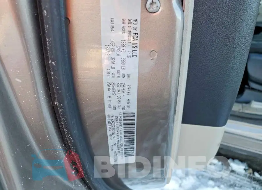2C4RC1DG1HR537182 Photo# 13