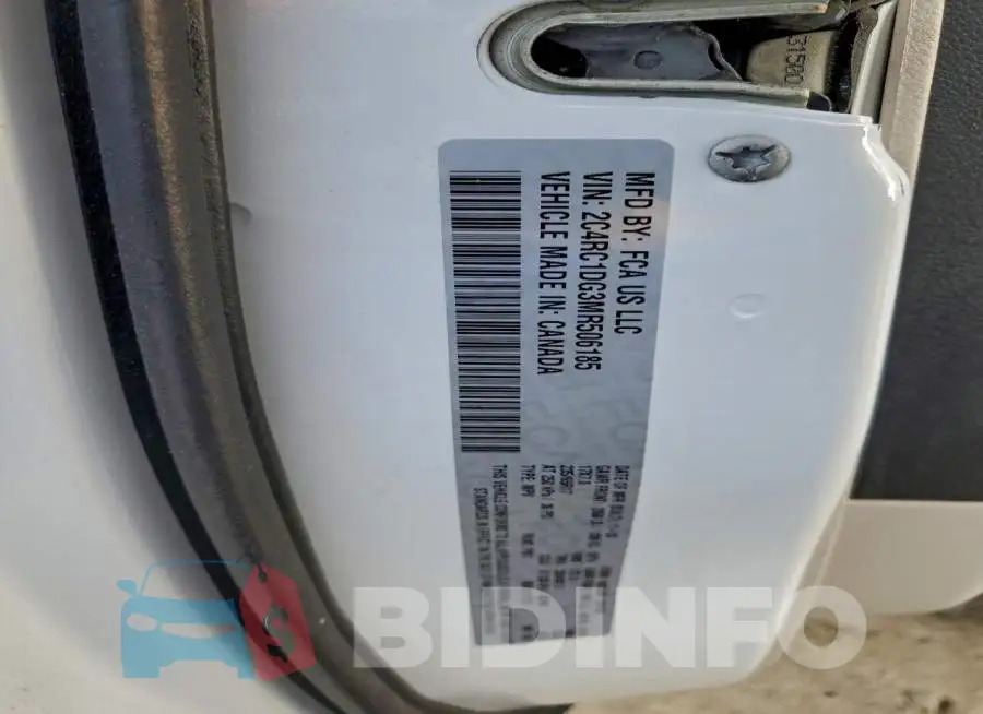 2C4RC1DG3MR506185 Photo# 12