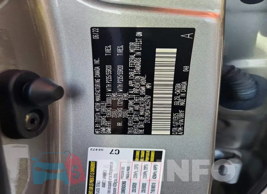 2T2YZMDA1NC354797 Photo# 13