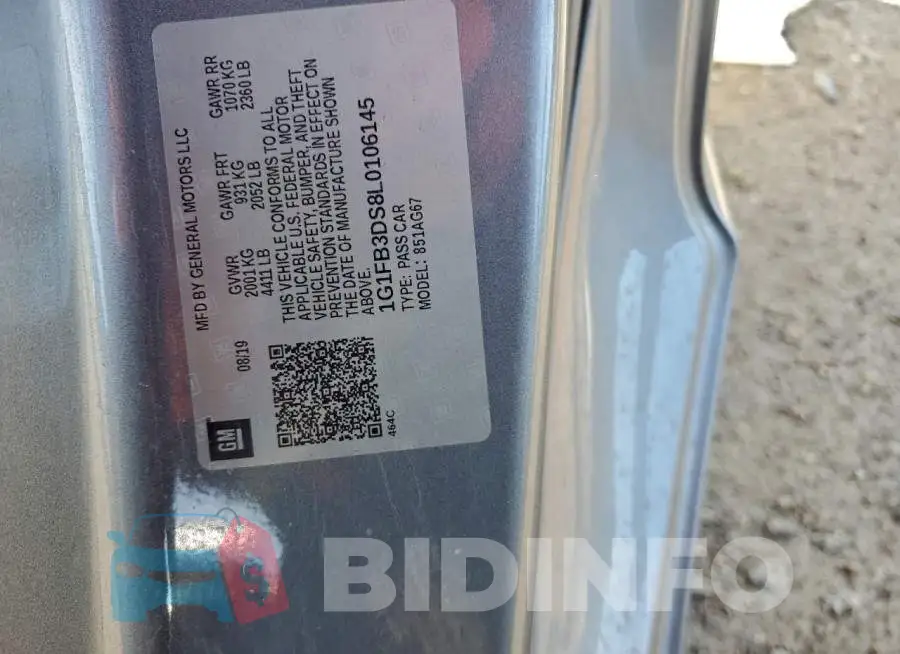 1G1FB3DS8L0106145 Photo# 12