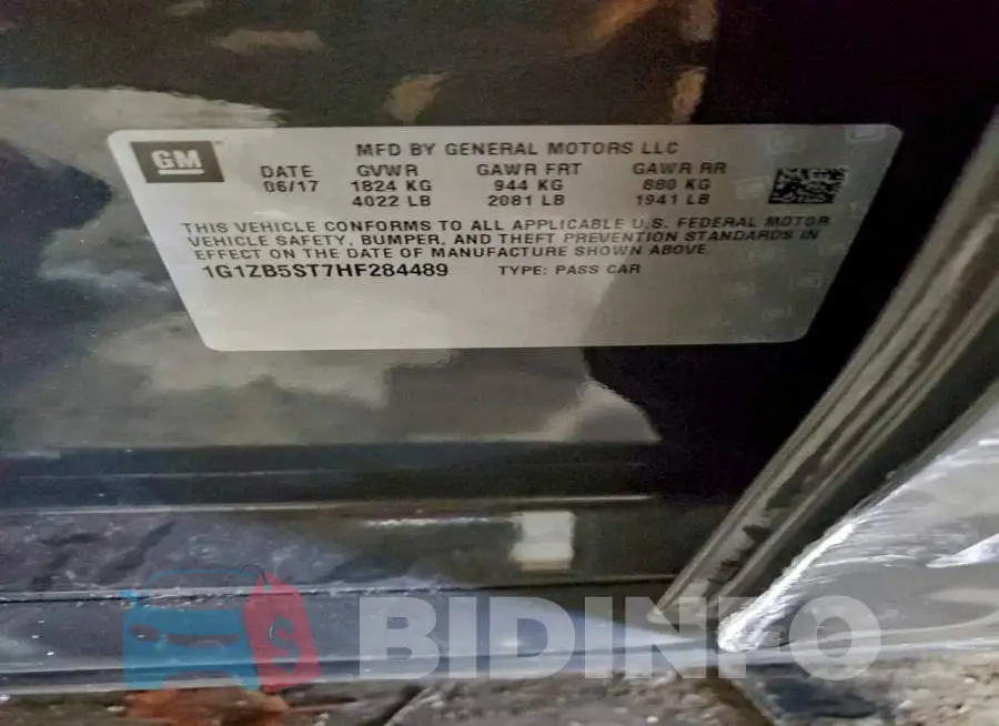1G1ZB5ST7HF284489 Photo# 12